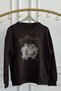 Sweatshirt with Chain Embroidery on the Front - 7