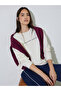 Cream Slogan Print Long Sleeves Oversized Sweatshirt
