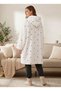 Oversize Wearable Blanket Wellsoft Hooded Heart Embroidered - 2