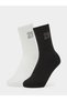 Pack of 2 - Multi-Color Printed Crew Socks
