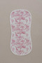 Muslin Apron and Shoulder Cloth - Pink Toile De Jouy - 4