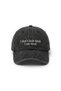 I Don'T Look Tired, I'M Tired Embroidered Cotton Fabric Washable Hat / I Don'T Look Tired, I'M Tired Embroidered Cap
