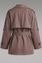 Women's Premium Lined Belted Buttoned Trench Coat - 8