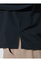 Black Solid Side Slit Long Sleeves Regular Fit T-Shirt - 4