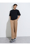 Black Embroidered Crew Neck Oversized T-Shirt - 2