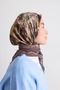 Majestic Rose Pattern Bamboo Scarf - 2