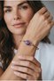 Ametist Pure Copper Bracelet with Real Natural Stone Trendy Model - 3