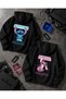 Lover - Friend Couple Combination Cute Stitch and Angel Back Printed Special Design Hooded Sweatshirt Set of 2