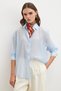 Scratched transparent shirt blue - 5