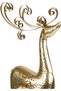 Decorative Metal Deer Gold 32X87 Cm. - 2