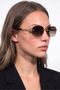 Sinef Gold Brown Gradient Sunglasses - 3