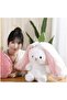 Special Design Plush Strawberry Rabbit with Zipper Bag 55 cm Gift for Lover-Mother-Friend - 5