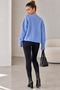 Oversize V-Neck Buttoned Soft Textured Women's Knitwear Cardigan My3535 - 3