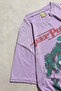 Deep Purple the Battle Rages on Oversize Unisex Moonwash Washed Short Sleeve Tshirt - 4