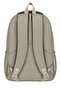 Luxury Crinkle Fabric Gray Unisex High School and Middle School Backpack, School Bag, Multi-Compartment, Water Resistant - 3