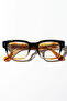 Enigmatic Black Leopard Brown Photochromic Sunglasses - 4