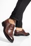 Genuine Leather, Anatomical, Inside and Outside Made of Real Calfskin Men's Classic Shoes - 3