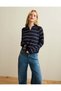 AE Oversized Button Up Sweater Polo