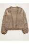 AE Balloon-Sleeve Open-Front Cardigan - 4
