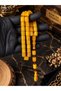 9 X 10 mm Cut and Polished Amber Praying Beads - 2