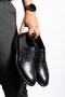Genuine Leather, Anatomical, Inside and Outside Made of Real Calfskin Men's Classic Shoes - 2