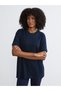 Two Mt Shop Quality Koor Sport Blue Printed Oversize Women's Sports T-Shirt - 3