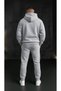 Men's Minimal Leopard Bottom Top Set Fashion Print Design Hooded Sweatshirt Relaxed Fit Casual Sports - 2