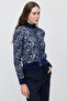 Women's Crew Neck Buttoned Knitwear Cardigan - 3