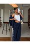 Unisex Women's and Men's Beas Weeckers Printed Oversize 3 Thread Hooded Sweatshirt and Baggy Sweatpants - 5