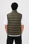 Camp451 Outdoor Tactical Water-Repellent Men's Seasonal Padded Inflatable Vest with Internal Pocket - 3