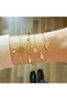 Xuping Dreamcatcher and Feather Motif Multiple Combination Gold Steel Bracelet Set – Vintage Non-Tarnish Stainless Bohemian Women's Jewelry - 6