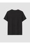 Two Mt Shop Quality Lcw Petite Black Combed Cotton Plain Standard & Regular Short Sleeve Women's T-Shirt - 5