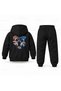 Six Seven 67 Astronaut Yaris Printed Children's Hooded Tracksuit Set