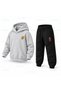 Six Seven 67 Cheese Printed Children's Hooded Tracksuit Set - 3