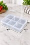 6 Compartments, 2 Leak-Proof Refrigerator Organizers, Freezer Storage Container - Winter Storage Container 2.1 Lt. - 8
