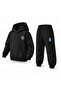 Kpop Demon Hunters Uclu Prova Printed Children's Hooded Tracksuit Set - 3