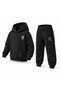 Six Seven 67 Kopek Skateboard Air Printed Kids' Hooded Tracksuit Set - 3