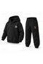 Katseye Yoonchae Card Printed Children's Hooded Tracksuit Set - 3