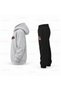 Katseye Grup Murekkep Printed Children's Hooded Tracksuit Set - 4