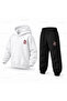 Katseye Megan Red Printed Children's Hooded Tracksuit Set - 3