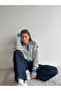 Polo Collar Half-Zip Striped Sweater - 4