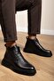 Genuine Leather, Thick and High-Soled, Water-Resistant, Men's Leather Boots