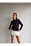 Buttoned Front Crew Neck Cardigan - 2