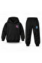 Kpop Demon Hunters Huntrix Printed Children's Hooded Tracksuit Set - 2