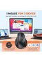 Ergonomic Wireless Mouse, Bluetooth Vertical Mouse with RGB - 3