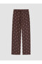 Quality Pieces from Çelebi Store Women's Pajama Bottom with Teddy Bear Embroidery - 2