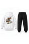 Six Seven 67 Horse Printed Children's Hooded Tracksuit Set