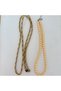 Twist 2-Piece Cord & Natural Stone Necklace - 4