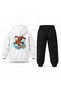 Paw Patrol Zuma Water Dog Printed Children's Hooded Tracksuit Set