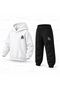 Katseye Gold Lines Printed Children's Hooded Tracksuit Set - 3